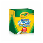 Marqueurs lavables Super pointes Crayola, ensemble de 100-Ces marqueurs polyvalents vous permettent de tracer des traits épais et fins sans avoir à utiliser des marqueurs différents