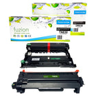 fuzion - Brother TN830 / DR830 Ensemble - Cartouche de toner et Unité d'Imagerie Compatible - Rendement standard - Noir-Noir