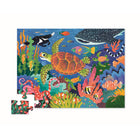 Crocodile Creek - Casse-tête de sol tortue de mer, 36 Pieces-Ces puzzles de sol sont non seulement de taille importante, mais présentent également de belles illustrations colorées et complexes. Un emballage amélioré guide maman dans son achat avec la taille, l'âge et le nombre de pièces clairement indiqués