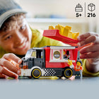 LEGO - City Great Vehicles Le camion de frites-Ensemble de camion de restauration LEGO comprenant les figurines d’un vendeur et d’un client pour un jeu imaginatif