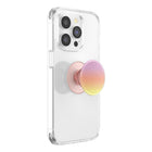 Popsockets - PopGrip - Paillettes Aura Sunrise-Fonctionne comme un support pratique pour regarder des videos a la volee
