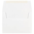 JAM Paper Enveloppes invitation de format A7, 5,25 x 7,25 po, blanc, 100/paquet-Enveloppes en papier blanc