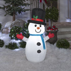 GEMMY - Bonhomme de neige gonflable de Noël - 107 cm-Pour usage intérieur et extérieur