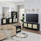 Manhattan Comfort - Meuble TV Sheridan 62,99 po style Mid-Century Modern - Noir-10