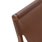 Modway - Sonora Cuir Fauteuil à bandoulière - Brun de muscade-8