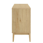 Modway - Samos 62" Buffet - Hickory-Coussinets de pied non marqués
