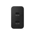 Samsung - Adaptateur secteur 50 W Duo - Noir-Compatibilité multi-appareils
