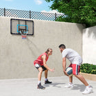 Soozier – Panier de basketball mural-Panneau incassable, cercle en acier durable et filet résistant à la déchirure 
