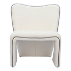 Zuo - Novo Fauteuil d’appoint - Ivoire-Fini électroplaqué élégant