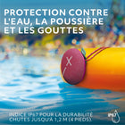 Ultimate Ears - MINIROLL Enceinte Bluetooth ultra-portable et étanche - Rose-Associez un nombre illimité d’enceintes Bluetooth portables MINIROLL illimitées avec Auracast pour monter encore le son