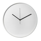 Horloge murale Gry Mattr, blanche-Horloge murale moderne pour le bureau ou la maison