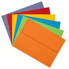JAM Paper - Enveloppes d'invitation colourées A7 avec fermeture autocollante à décoller et coller - 5 1/4 x 7 1/4 - couleurs primaires assorties - 150/paquet-Quantité : L'assortiment comprend 25 enveloppes de chaque couleur, pour un total de 150 enveloppes