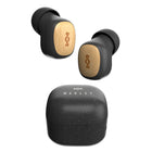 House Of Marley - Smile Jamaica Écouteurs intra-auriculaires sans fil isolants - Noir-L’écoute en déplacement est facilitée par un design très petit et compact