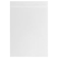 Jam Paper - Cello Sleeves avec fermeture autocollante - 14.25 x 11.25 - Transparent - 1000 Paquet (11.514.25CELLOB)-Dimensions : 11 1/4 po x 14 1/4 po