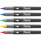 Sharpie - Marqueurs acryliques à base d’eau Creative - Pointe pinceau - Couleurs assorties - Paquet de 5-Couleur d'encre assortie pour mieux répondre à vos besoins d'impression spécifiques avec une fiabilité maximale