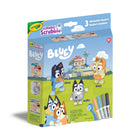 Crayola - Ensemble de jeu Bluey Scribble Scrubbie Crayola, 3 unités-Cadeau d'anniversaire ou des fêtes : ce jouet bluey est sécuritaire, non toxique et parfait comme cadeau d'anniversaire ou des fêtes pour les filles et les garçons