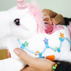 Bouncyband - Jouet d'activité sensorielle Abeille occupée - Licorne-SILENCIEUX ET PORTABLE : Busy Bee de 12 pouces Bee permet de bouger silencieusement sans déranger les autres et peut être conservé dans un sac à dos et utilisé à l'école, à la maison et dans la voiture