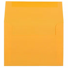 JAM Paper - Enveloppes d'invitation colorées A6 - 4,75 x 6,5 - ultra orange - Paquet de 50-Caractéristiques de l'enveloppe : fermeture à rabat gommé droit, finition en papier lisse de haute qualité