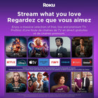 Roku - Lecteur de streaming Ultra 4K (2024)-Télé incroyablement gratuite : profitez de plus de 100 chaînes en direct, de nouvelles locales et de la météo, de chaînes de télé tendance et plus, le tout gratuitement