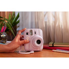 FUJIFILM - Appareil instantané instax mini 13 - Bleu givre-Dragonne intégrant un accessoire de réglage de l'angle pour l'appareil