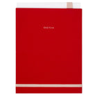 Gry Mattr - Carnet à croquis Studio - Rouge-Carnet à croquis vertical format B5 (9,84 po H x 7,09 po L avec pages vierges