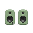 Kanto - Haut-parleurs de bureau alimentés avec USB-C, RCA, Bluetooth 5.3 et sortie casque - Sauge, Paquet de 2-Tweeters à dôme en soie de 3/4 po