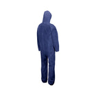 Combinaison jetable de standard qualité, polypropylène, Bleu, 3TG-Conçu pour vous garder propre lors de travaux salissants