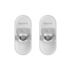 Kanto - Supports muraux universels pour enceintes satellites - Blanc-Soutient des haut-parleurs pesant jusqu'à 12 lb (5 kg)