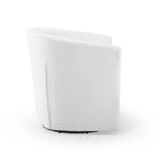 Modway - Prospect Touffe Performance Velvet Fauteuil pivotant - Blanc-Siège rembourré en mousse dense