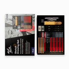 Mont Marte - Ensemble de 30 croquis et dessins Signature-Convient pour le croquis, l’illustration, le portrait, le paysage, le lettrage et autres projets artistiques utilisant des techniques sèches