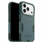 OtterBox - Étui Commuter MagSafe avec Contrôle de la Caméra pour iPhone 17 Pro - Vert armoise-Les couvercles de port bloquent la poussière et la saleté