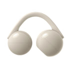 Sony - Écouteurs sans fil LinkBuds Clip Écouteurs ouverts véritablement sans fil - Crème-Appels d’une clarté cristalline alimentés par l’IA - Restez connecté grâce à la technologie avancée de détection de voix et aux deux microphones améliorés par l’IA. Profitez d’appels clairs et naturels où que vous soyez, grâce aux algorithmes de réduction du bruit et à un capteur de vibration vocale qui filtre les bruits de fond.