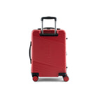 Reebok - GO Collection Ensemble de bagages rigides 2 pièces - Rouge-Les pieds latéraux sur le grand boîtier ajoutent stabilité et protection