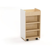 Mitybilt - De Rangement Mobile Coastal avec Tableau Blanc - 18 po L x 18 po I x 35.5 po H-Structure en contreplaqué de 0.75 po