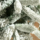 HOMCOM - Arbre de Noël artificiel enneigé de 5ft avec 521 pointes - Vert-Couleur : Vert 