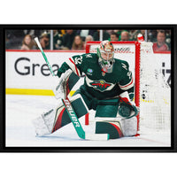 Filip Gustavsson 20x29 Wild Protecting the Net-H - Toile encadree - 31" x 22"-Impression sur toile de qualité supérieure avec bordures enveloppées