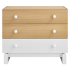 Modway - Nolia Bloc de couleur à 3 tiroirs Commode, Chêne Blanc-7