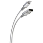 Scoshe Scosche - Câble tressé USB-A à Lightning - 1,3 m (4 pi) - Argent-CERTIFIÉ MFI – Avec une certification MFI, vous pouvez vous fier de pouvoir recharger et synchroniser tous vos appareils Lightning favoris, sans les endommager
