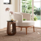 Zuo - Okno Table d’appoint - Noyer-Capacité de poids maximale: 110