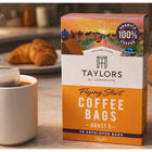 Taylors of Harrogate - Sachets de café Flying Start - 75 g - paquet de 2-Préparé avec du café 100 % Arabica