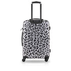 TUCCI Italy - Winter Leopard Art 3 pièces valise à bagages-Garantie mondiale limitée du fabricant de 10 ans - Garantie fiable sur les bagages pour une couverture mondiale, offrant aux voyageurs une protection durable et une tranquillité d’esprit