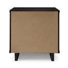 Manhattan Comfort - Table de nuit moderne Granville 18,11" à 1 tiroir - Noir-15,16" L x 18,11" l x 19,49" H