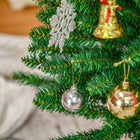 HOMCOM - Arbre de Noël - arbre de Noël fin avec branches réalistes-Dimensions globales : ⌀19,75" x 59" H 
