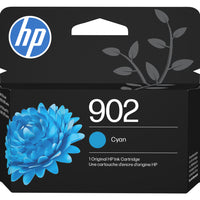 HP 902 Cartouche d'encre cyan d'origine (T6L86AN)-Rendement approximatif par cartouche: 315 pages