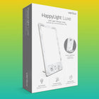 Verilux - Lampe de luminothérapie LED HappyLight Luxe - Marbre-Réglez la couleur de la lumière du jour au blanc chaud.