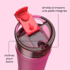 Bubba - Bouteille d’eau DualSip, acier inoxydable isotherme, 710 ml (24 oz)-Acier inoxydable isotherme sous vide : les boissons restent froides pendant des heures
