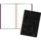 Mead - West Village Cahier spirale, 9 po H x 6 po l, couverture rigide, noir, 80 feuilles-Construction durable : Couverture rigide et reliure solide pour une utilisation prolongée.