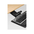Fellowes - Tiroir à clavier compact de la série Professionnel - Noir-Warning Trak empêche la souris de glisser hors de la plateforme