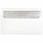 JAM Paper Enveloppes d'invitation doublées d'aluminium - 3,78 x 8,18 po - Blanc avec feuille d'argent - paquet de 50-Quantité : 50/paquet, Mail pour impressionner