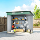 Outsunny - remise de rangement d’extérieur 7 pi x 4 pi-Construction stable avec parois renforcées et ventilation  
